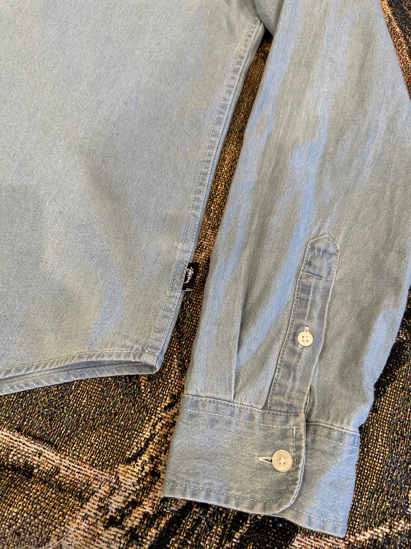 (XL) “Stussy Berkeley Denim Shirt”