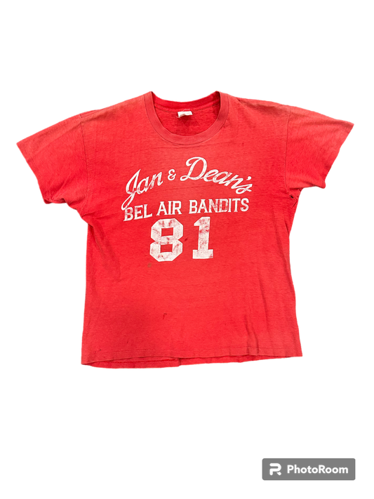1981 Jan & deans bel air bandits tee