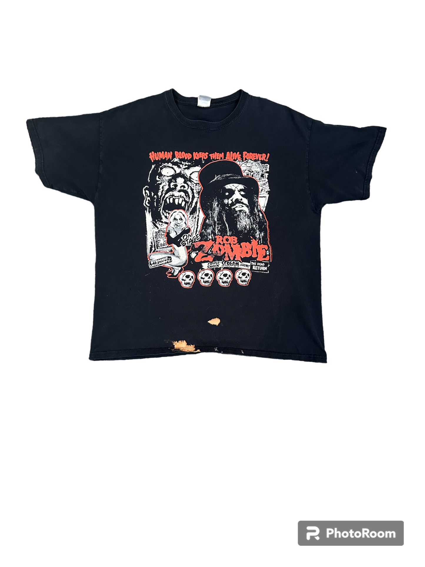 ‘09 Rob zombie 25 years tee