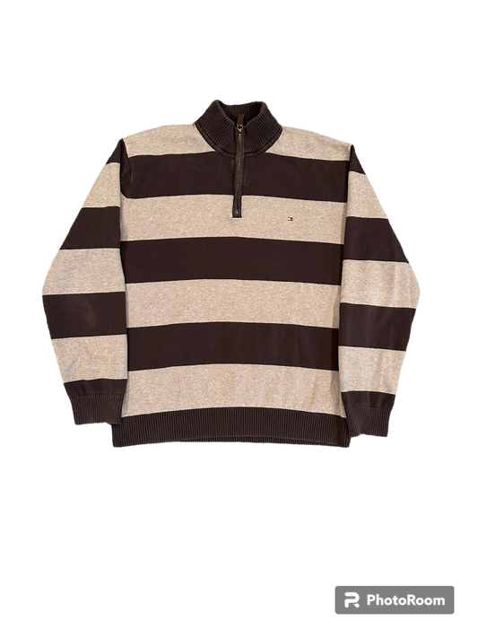 Stripped Tommy Hilfiger 1/4 zip
