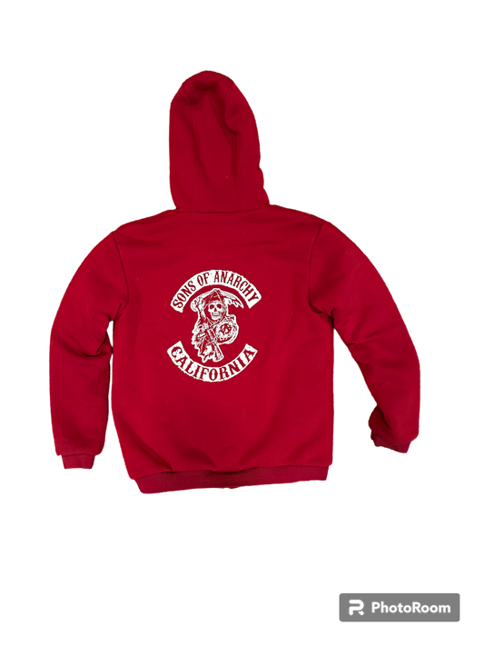 SOA CALIFORNIA zip up hoodie