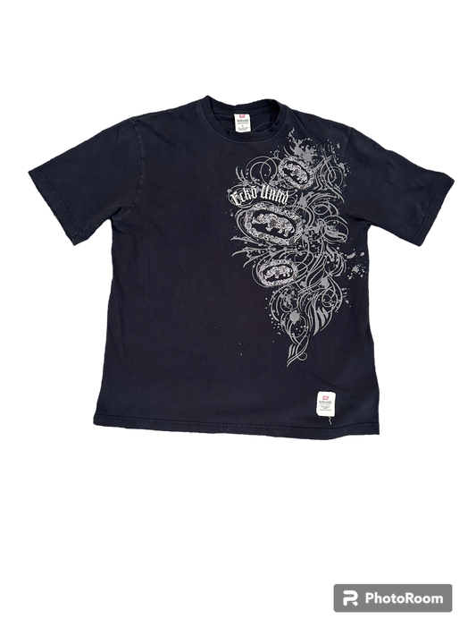 Y2k ecko affliction style shirt