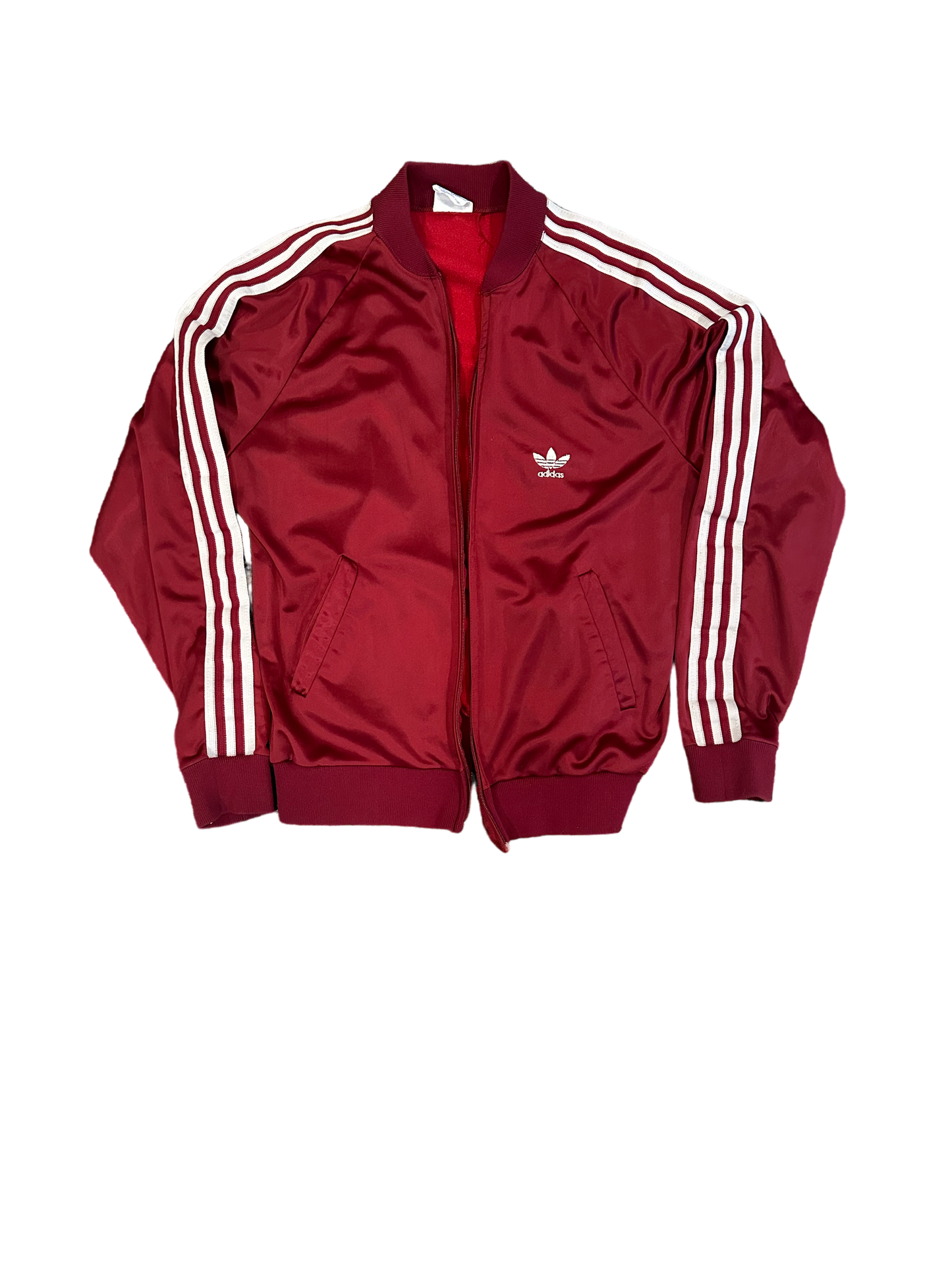 vintage 1980s adidas atp keyrolan track jacket (broken zipper)
