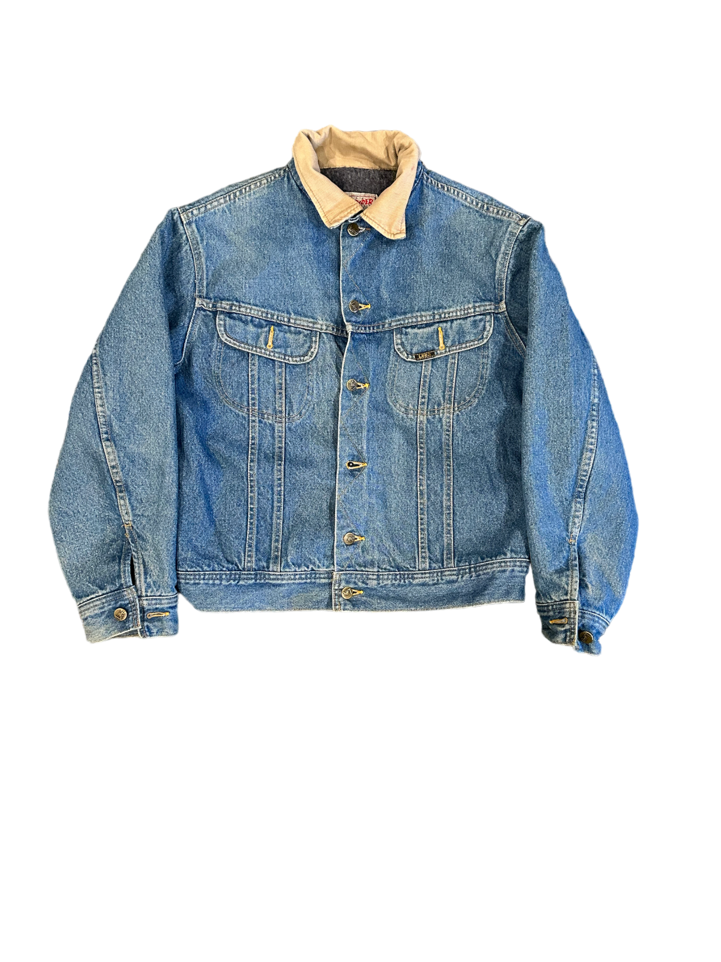 Vintage lees storm rider jean jacket