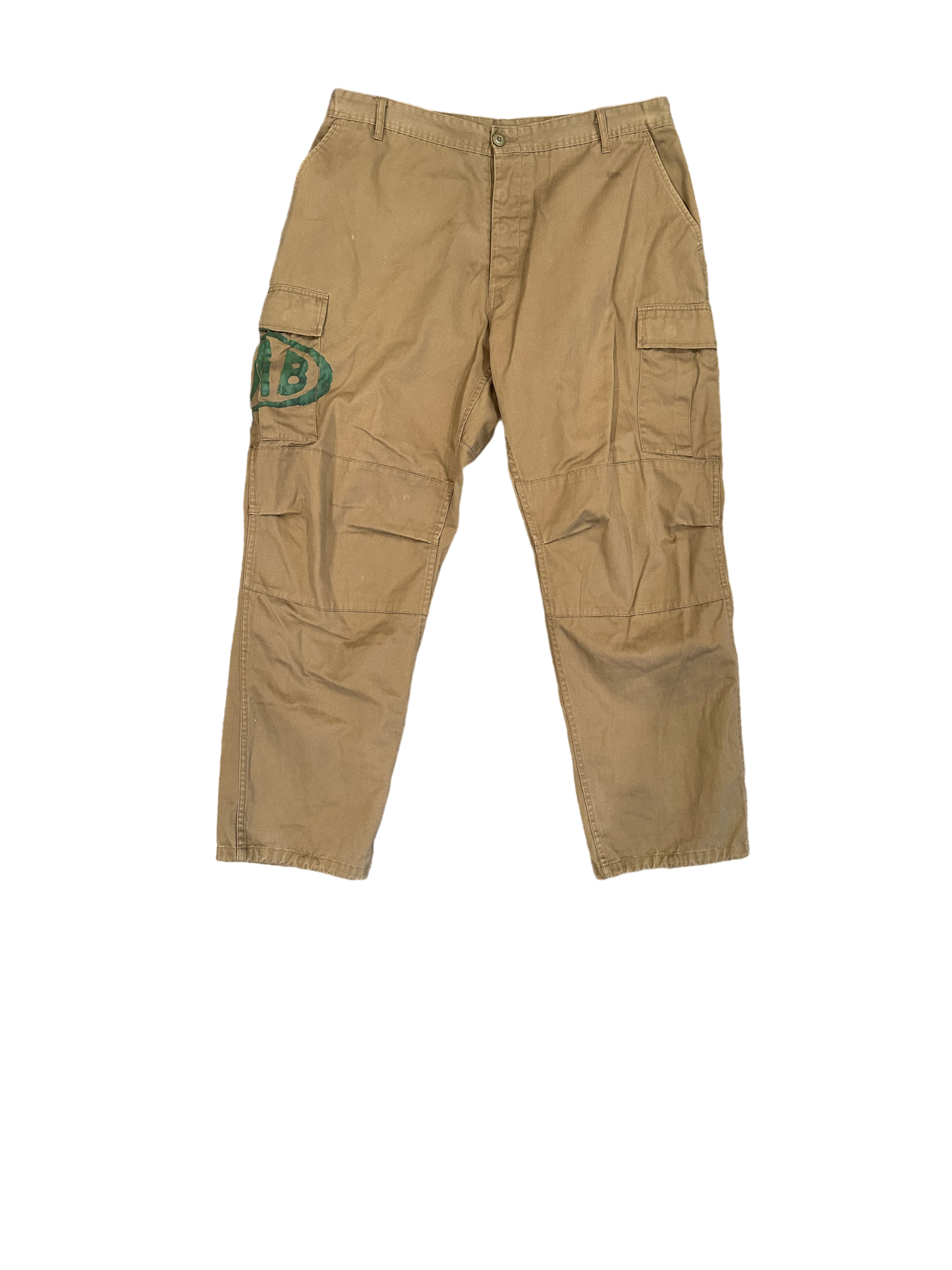 Baggy military cargo pants