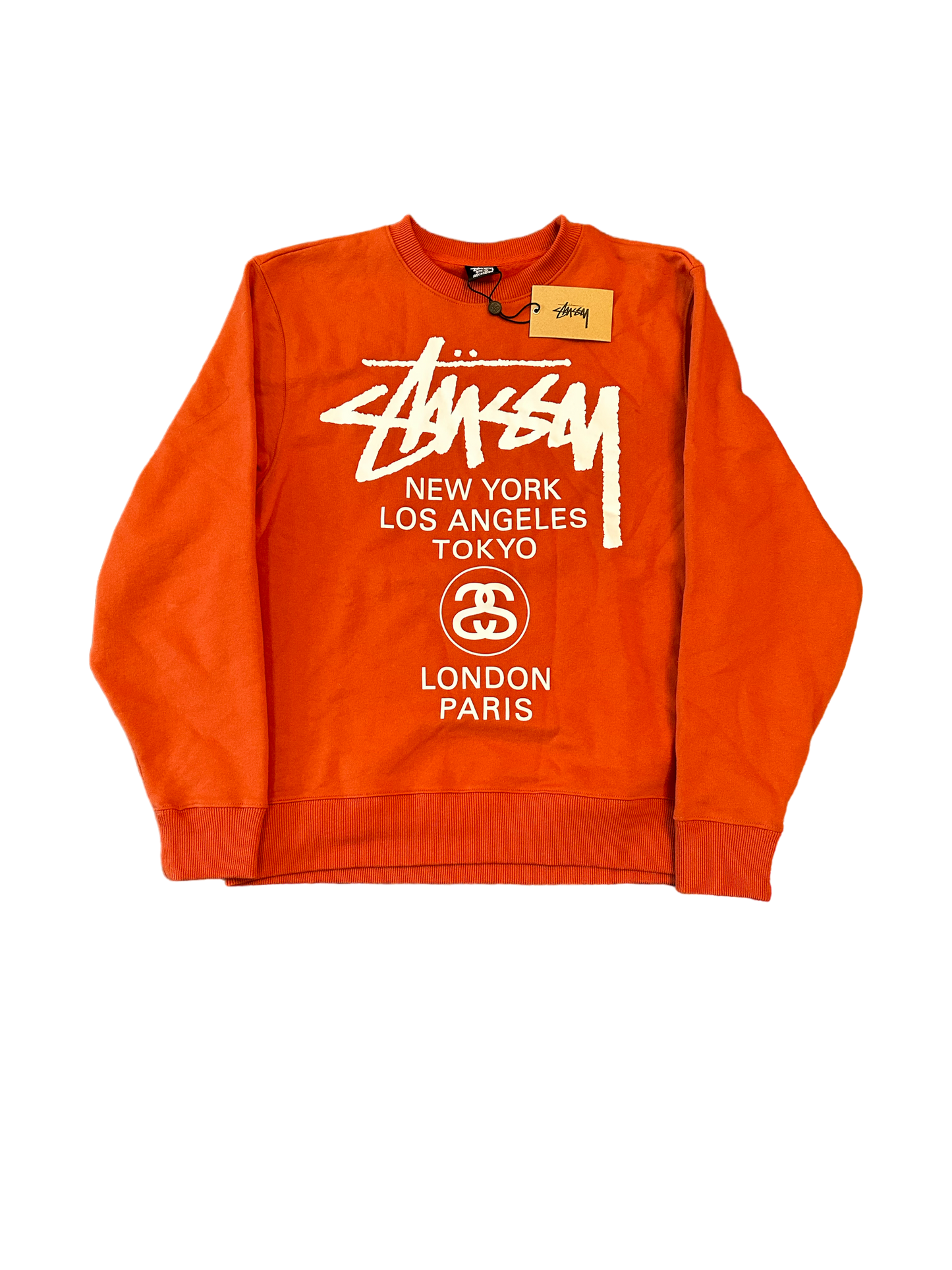 Stussy world tour crew sweatshirt