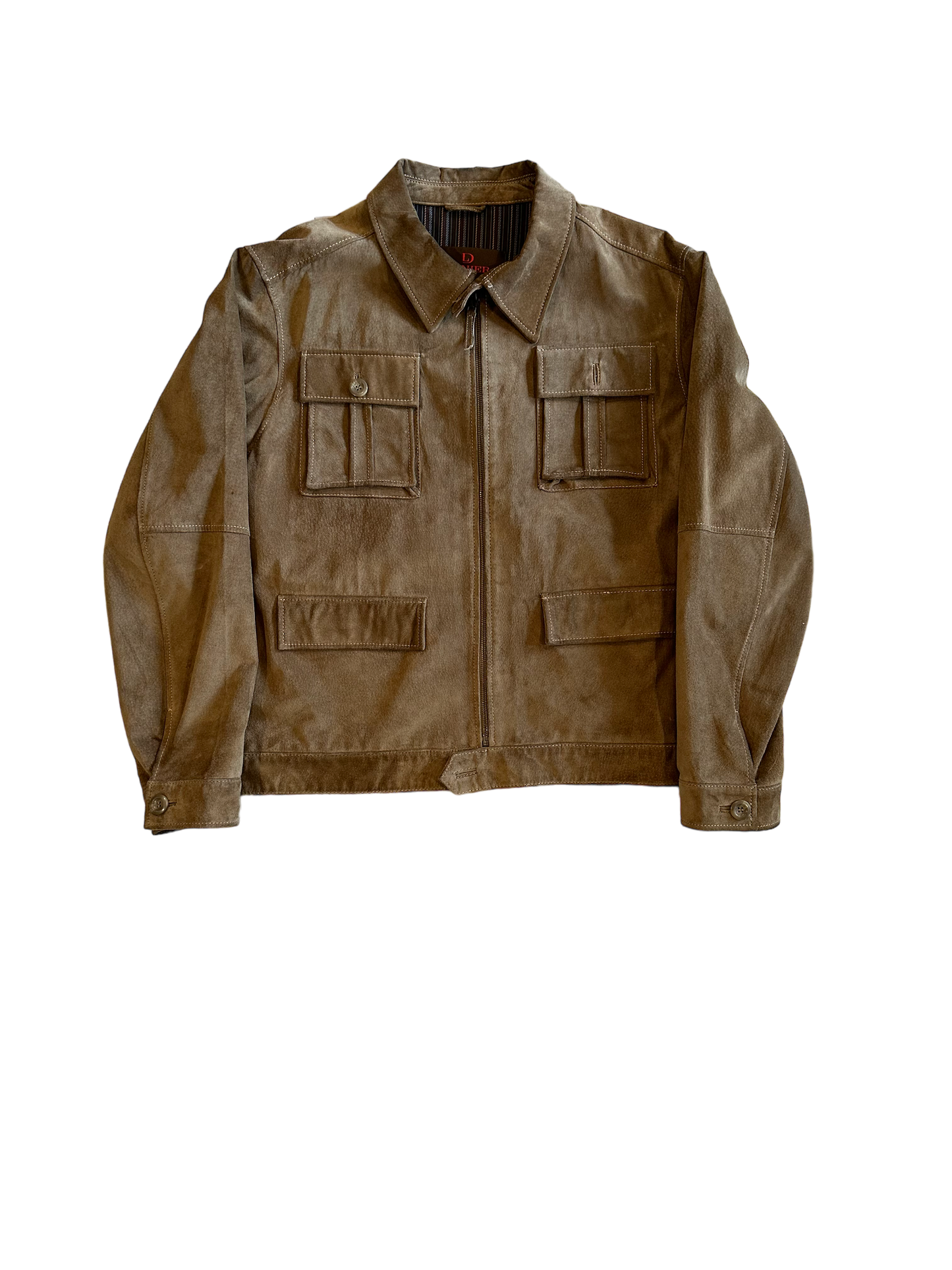 DANIER leather jacket (100% genuine leather)
