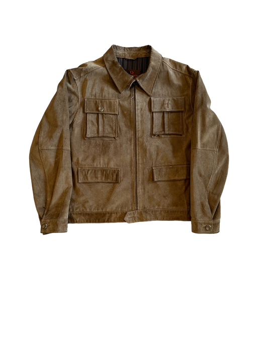 DANIER leather jacket (100% genuine leather)