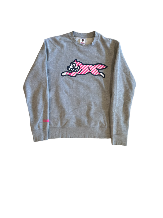 Y2k ice cream running dog sweatshirt