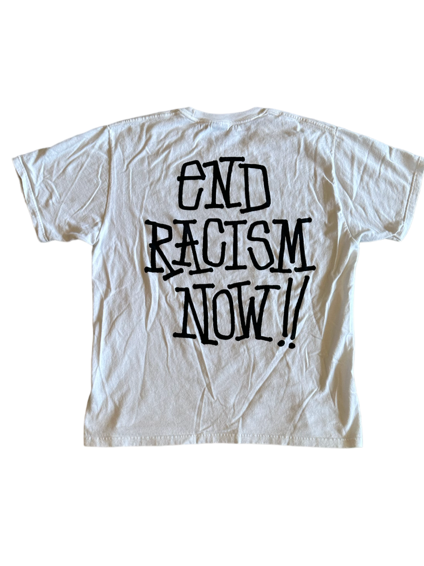 Stussy end racism now shirt