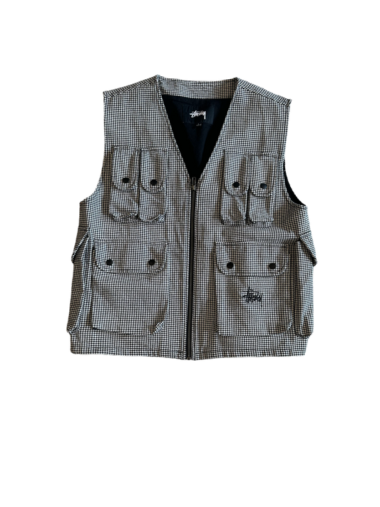 Stussy houndstooth vest