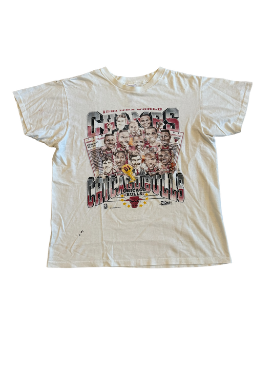 1991 Chicago bulls championship shirt