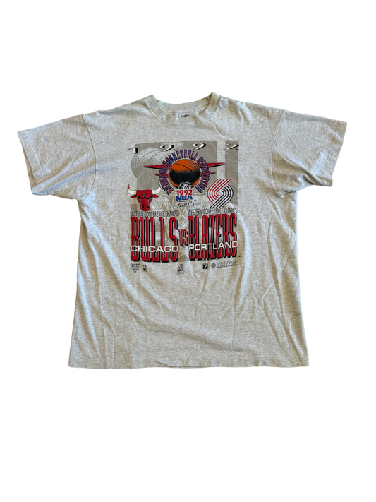1992 Chicago bulls vs Portland trailblazers finals