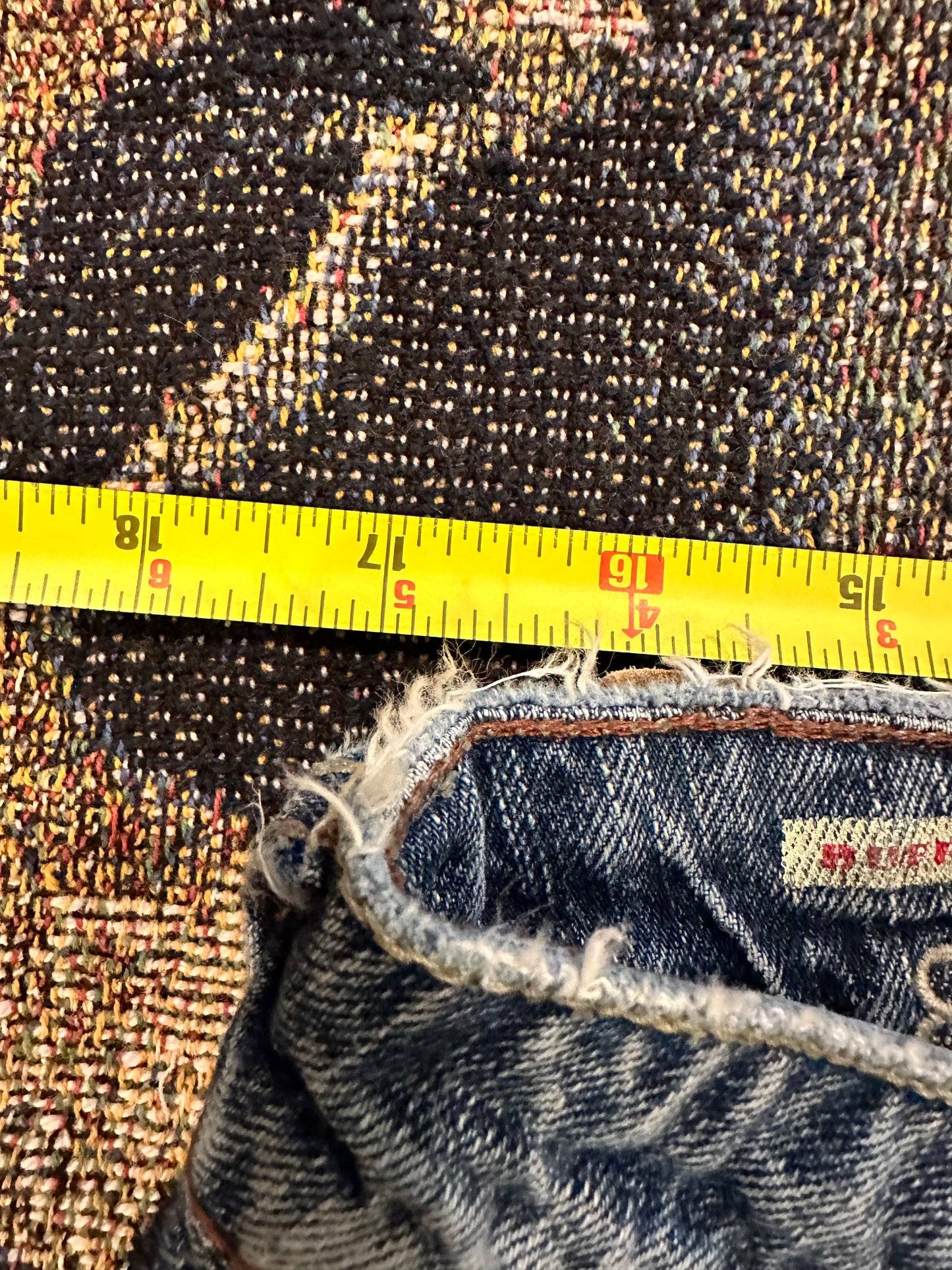 Y2k Buffalo flared light wash denim