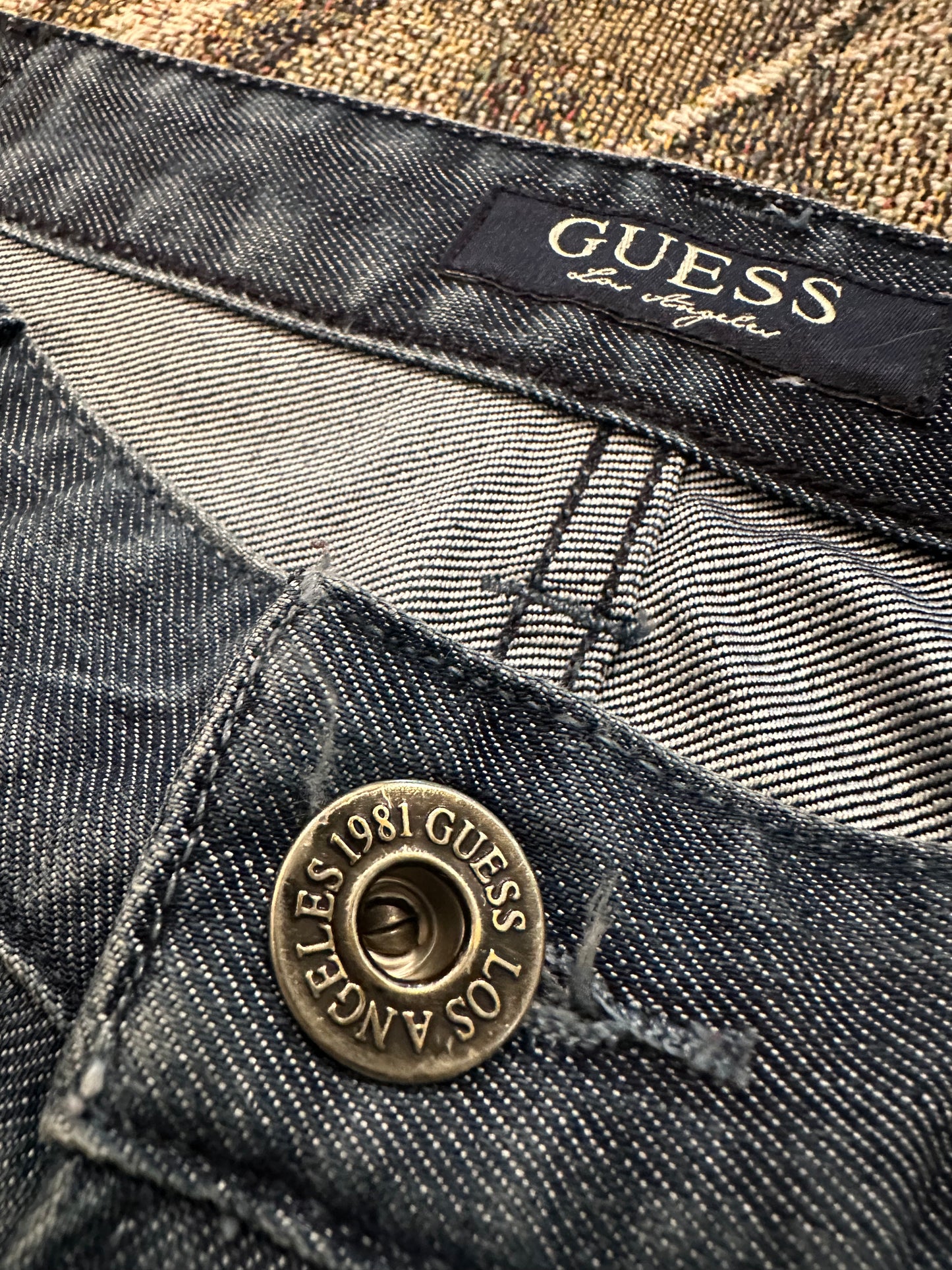 Raw denim by GUESS