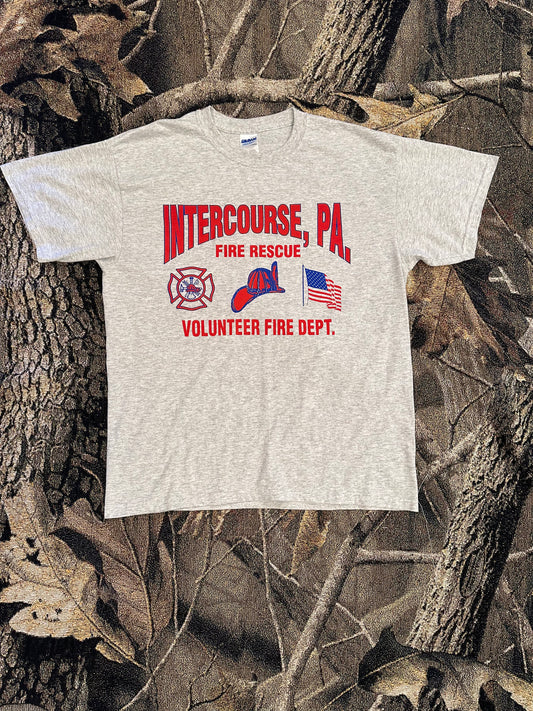 Y2k fire rescue dept. tee