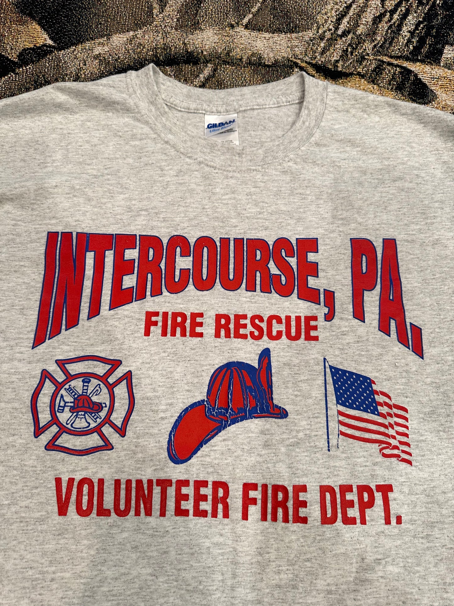 Y2k fire rescue dept. tee