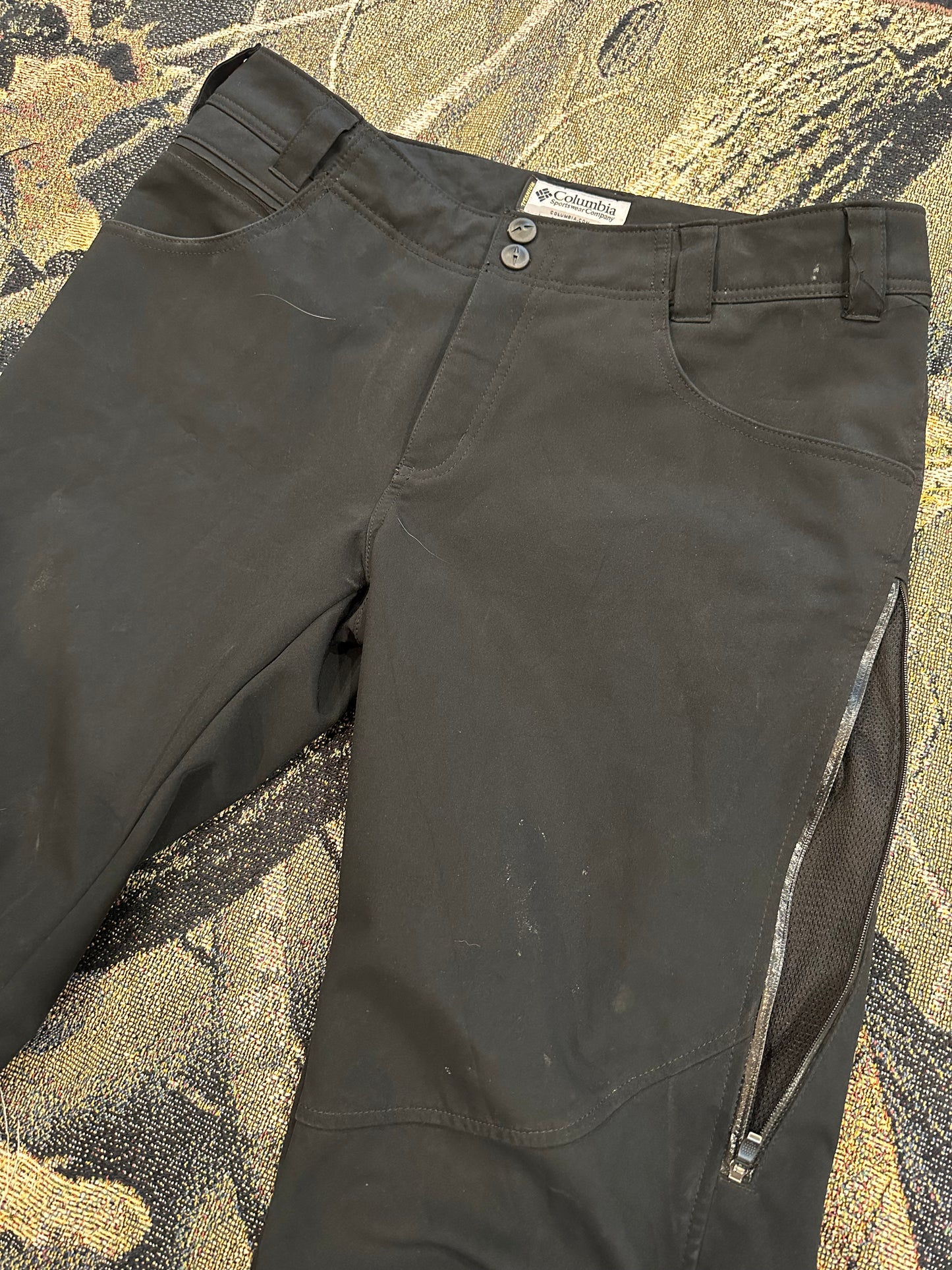 Y2k Columbia flared gorp pants